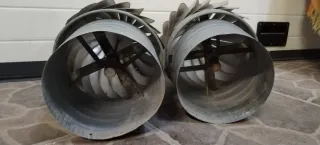 2 Sombreretes Extractores de Humo