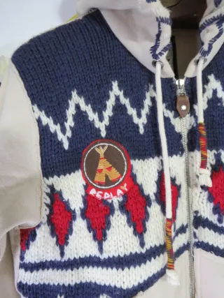 Felpa Replay Vintage Unisex Tg M