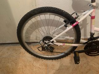 Bicicleta Dembike 24 Rosa y Blanca