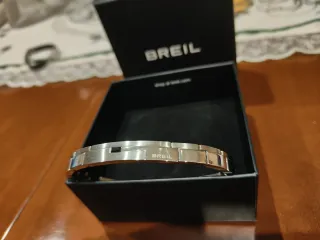 Bracciale Breil Uomo con Cristallo Argento