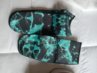 Tobilleras con diseño de red