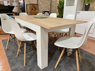 ENVIO GRATIS! Mesa Extensible Comedor con 4 sillas