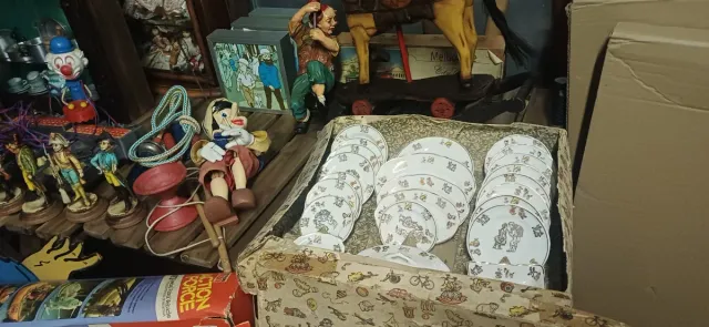 Set di stoviglie per bambini in miniatura