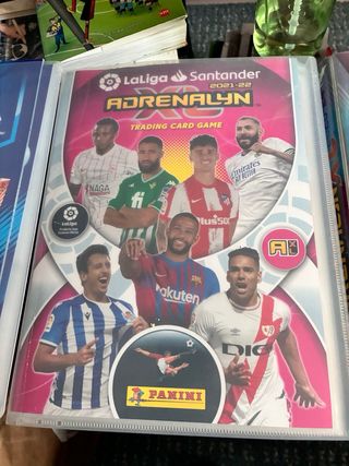 Lote 3 Álbumes Panini Adrenalyn XL 2021-22; 23;24