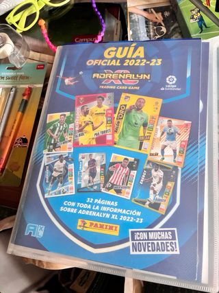 Lote 3 Álbumes Panini Adrenalyn XL 2021-22; 23;24