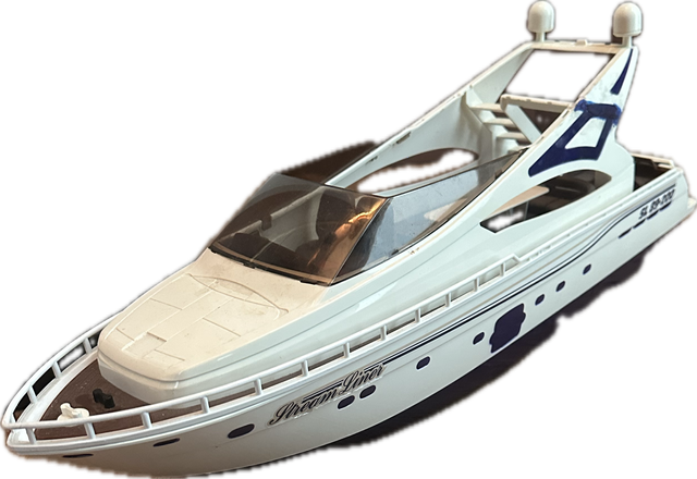 Yacht Motoscafo Giocattolo Vintage due piani