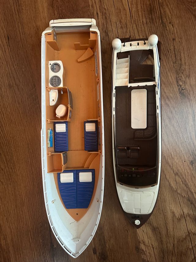 Yacht Motoscafo Giocattolo Vintage due piani