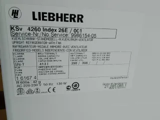 Nevera Liebherr blanca