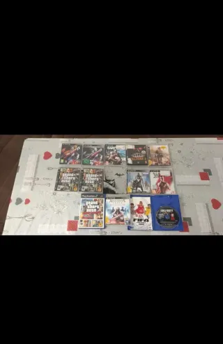 Lote Videojuegos PS2 y PS3