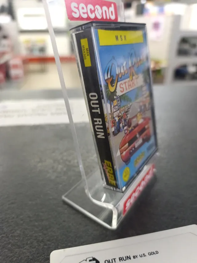 Juego MSX Out Run by U.S. Gold
