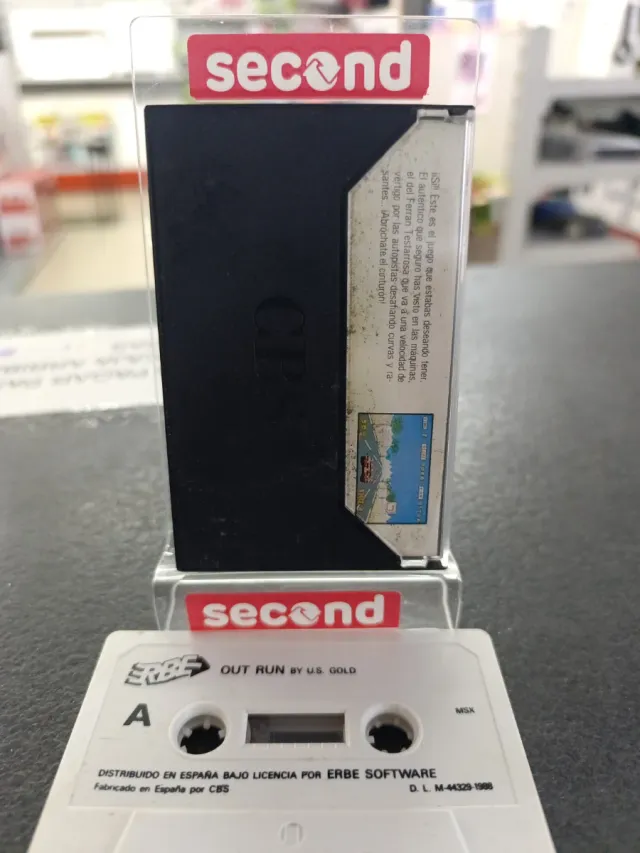 Juego MSX Out Run by U.S. Gold