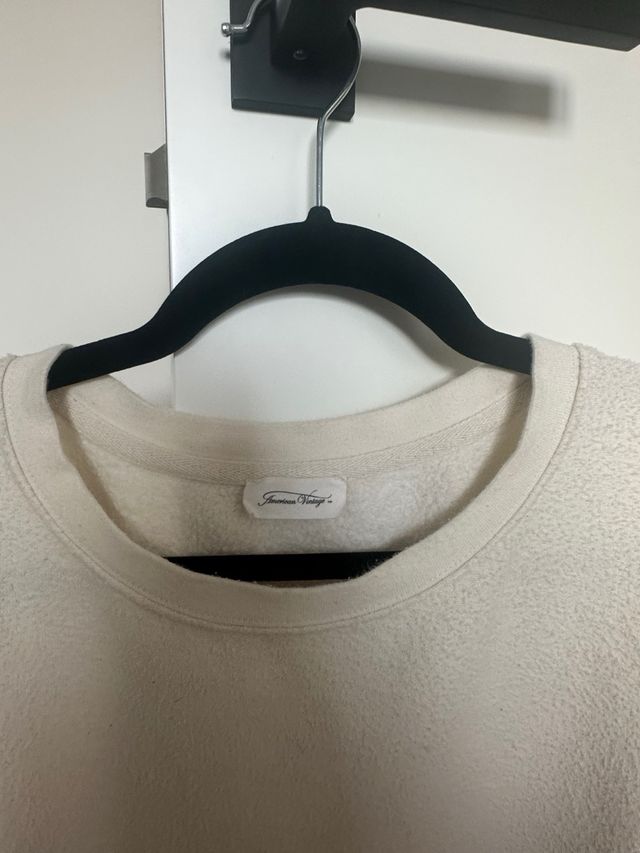 Sudadera American Vintage Beige