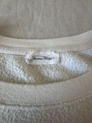 Sudadera American Vintage Beige