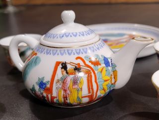 Servizio completo Saké vintage per 4