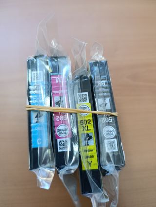 Pack 4 Cartuchos Tinta 502XL
