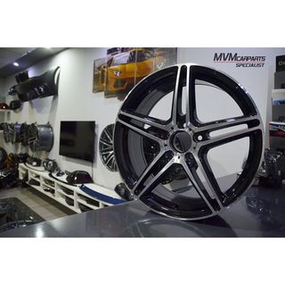 Juego de 4 Llantas 18 Circuit Black MB47