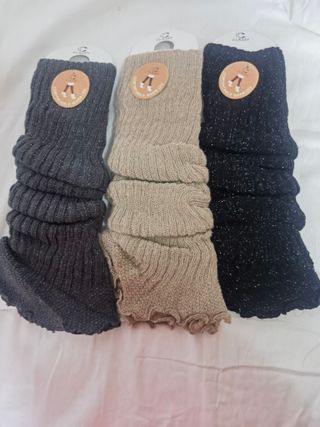 3 pares Calentador lana para mujer wool comfortabl