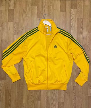 Chaqueta Adidas Firebird Amarilla Talla M Nuevo