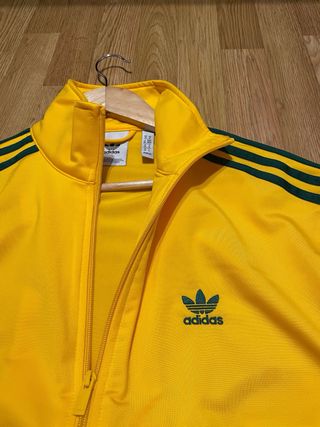 Chaqueta Adidas Firebird Amarilla Talla M Nuevo