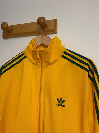 Chaqueta Adidas Firebird Amarilla Talla M Nuevo
