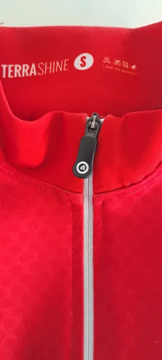 Chaqueta ciclismo Atika TerraShine Talla S Roja