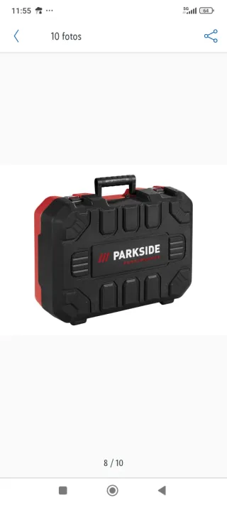 Amoladora Parkside Performance