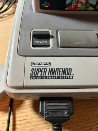Super Nintendo Snes + Wario's Woods