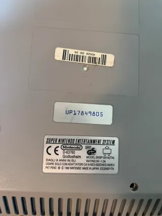 Super Nintendo Snes + Wario's Woods