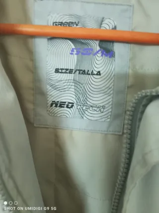 Cazadora hombre beige