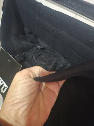 Chándal NYD Negro y Dorado Talla L