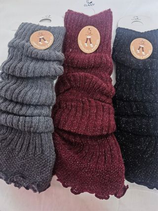 3 Pares Calentadores Lana Mujer Clazzy