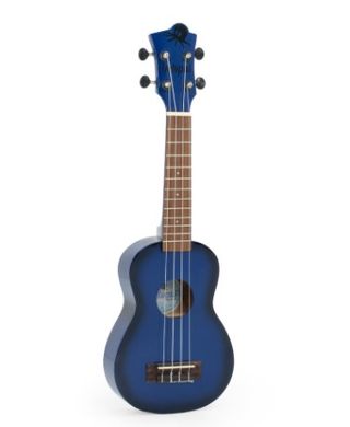Ukelele Soprano Octopus Azul Oscuro Burst