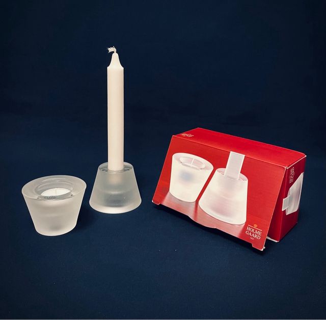 Set portacandele “Pop” (Holmegaard)