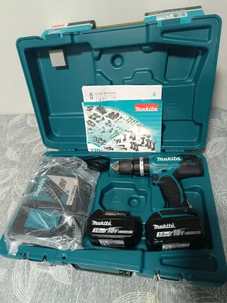 Taladro Percutor Makita DHP453RFE 18V LXT