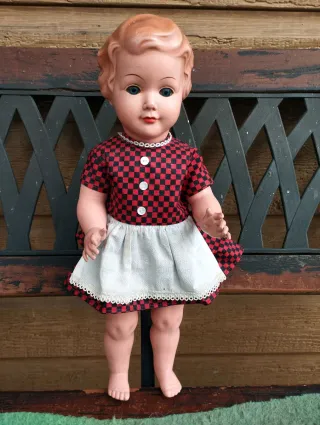 Muñeca antigua celuloide alemana años 30