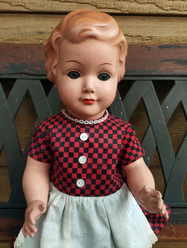 Muñeca antigua celuloide alemana años 30