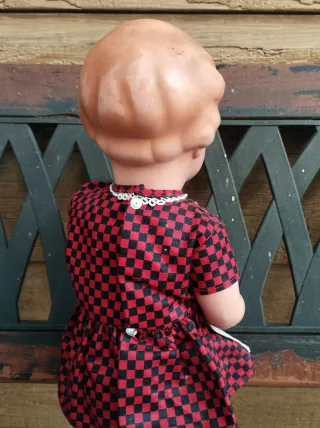 Muñeca antigua celuloide alemana años 30