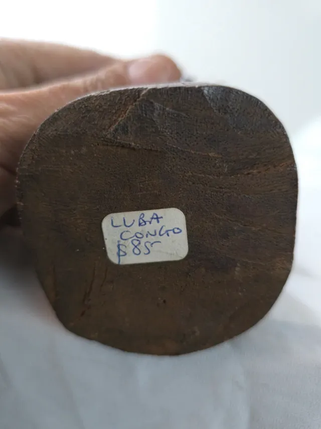 Estatua Luba Congo Africana Madera