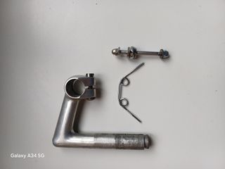 Attacco manubrio 3TTT + perno freno Campagnolo