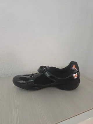 Zapatos de vestir negros para mujer, suela de goma