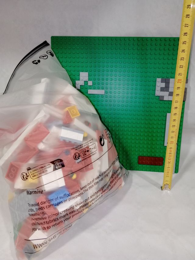 Piezas pequeñas de Lego Variadas 1,13 Kgrs