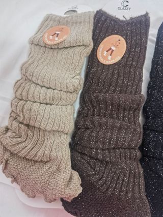 3 Pares Calentadores Lana Mujer Clazzy