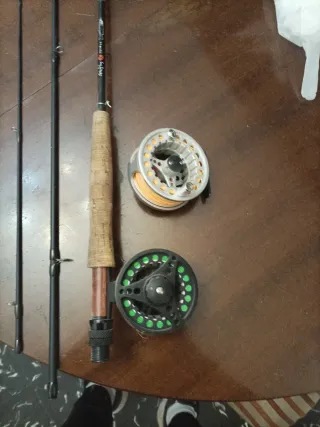 Caña de mosca 8'5 4-5