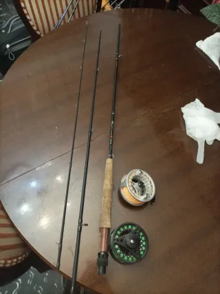 Caña de mosca 8'5 4-5