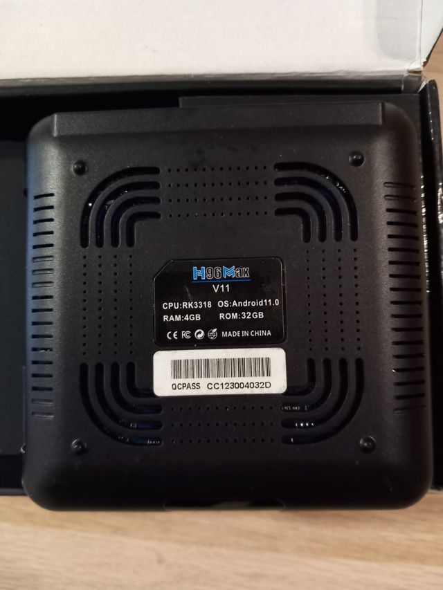 Smart TV Box H96 Max 4K Ultra HD