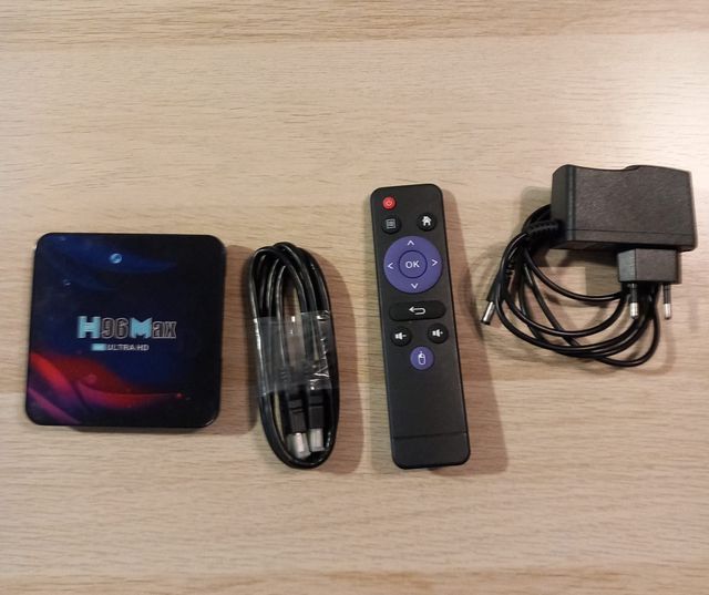 Smart TV Box H96 Max 4K Ultra HD