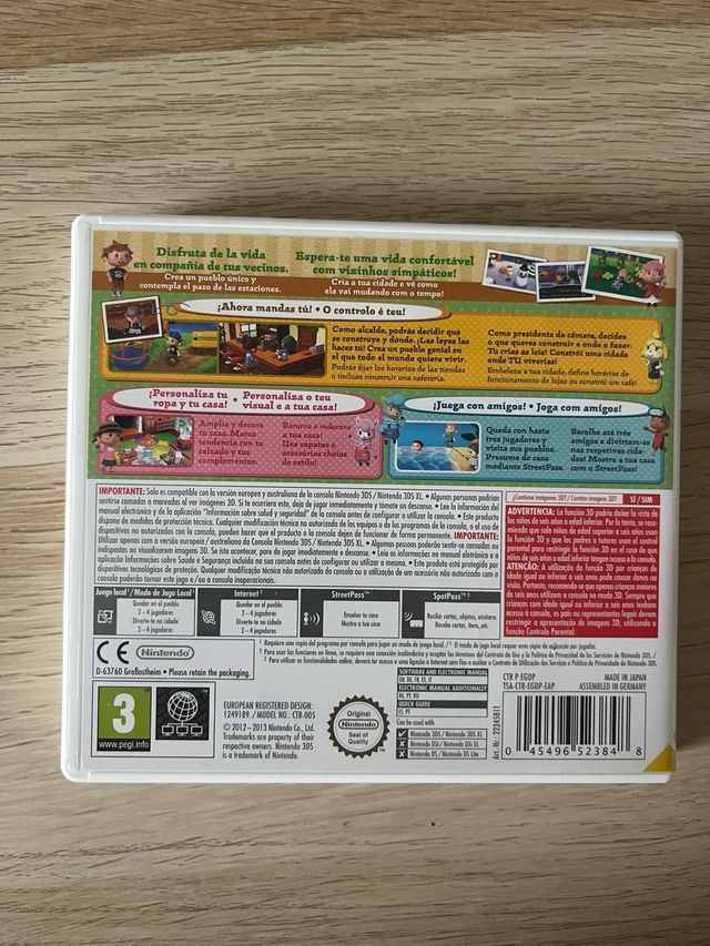 Animal Crossing New Leaf 3DS