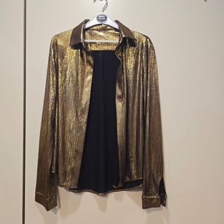 Chaqueta dorada de fiesta