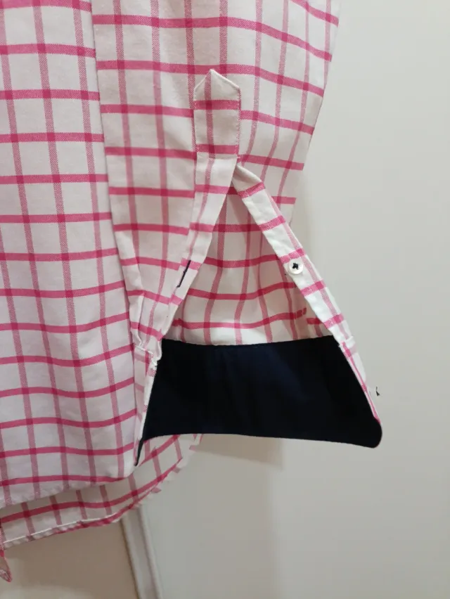 Camisa La Española Cuadros Rosa y Blanco