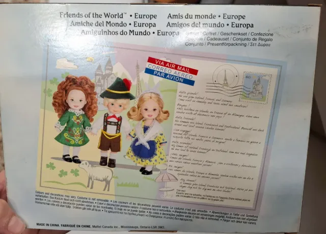 Barbie Collezione Amiche del Mondo Europa